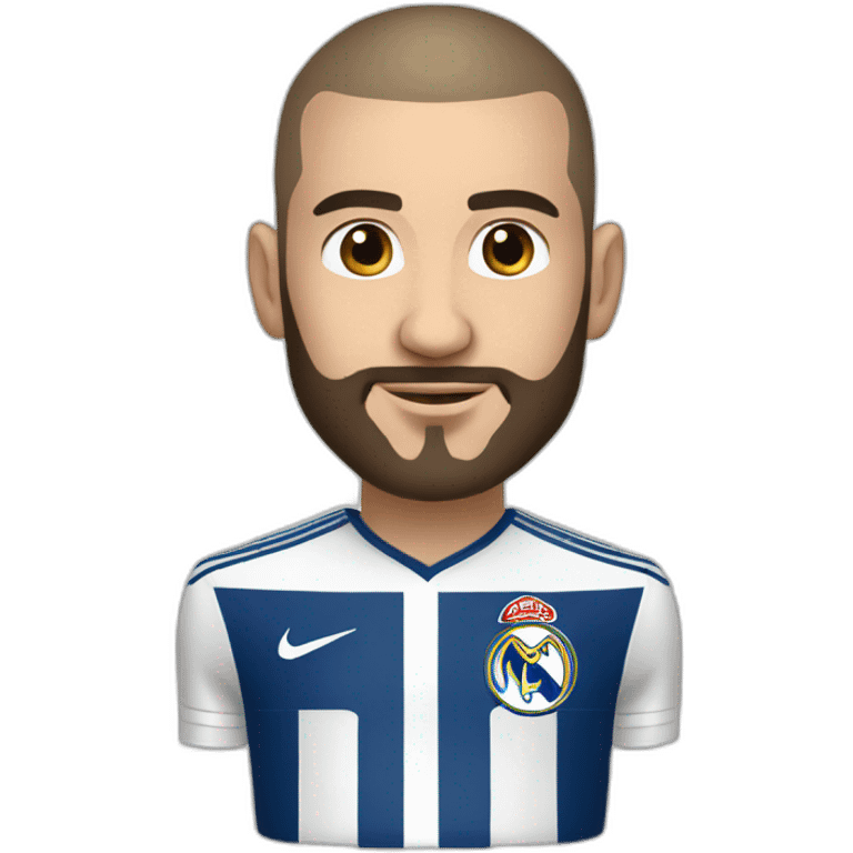 benzema football player realistic emoji