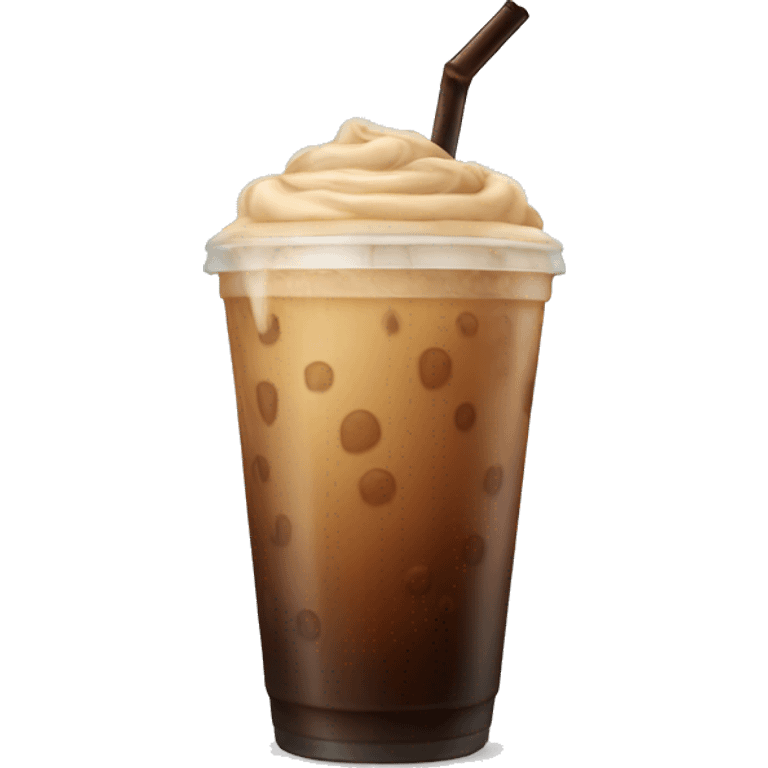 Iced coffee  emoji