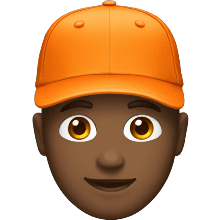 full orange cap emoji