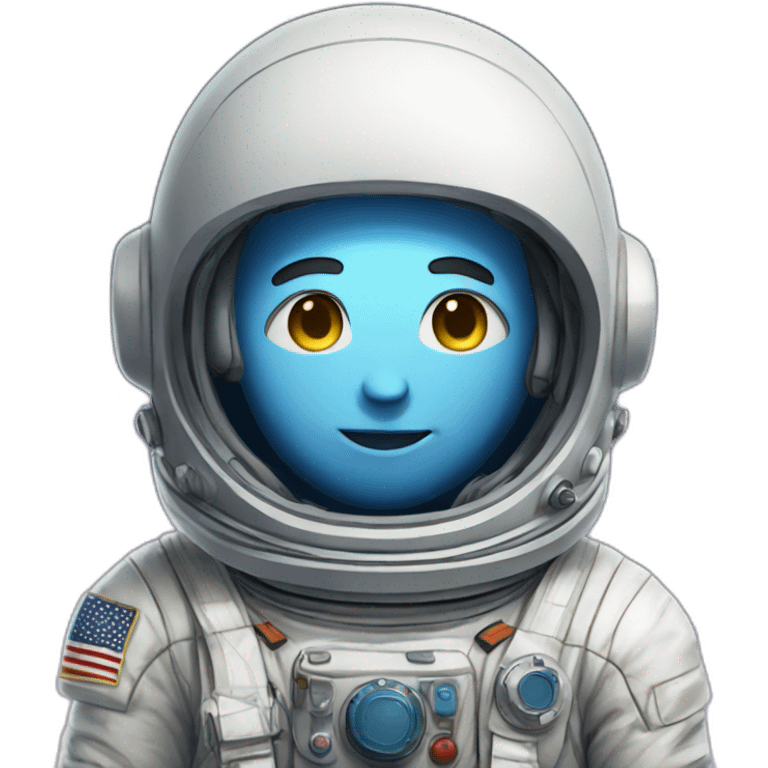 astronaut anime man emoji