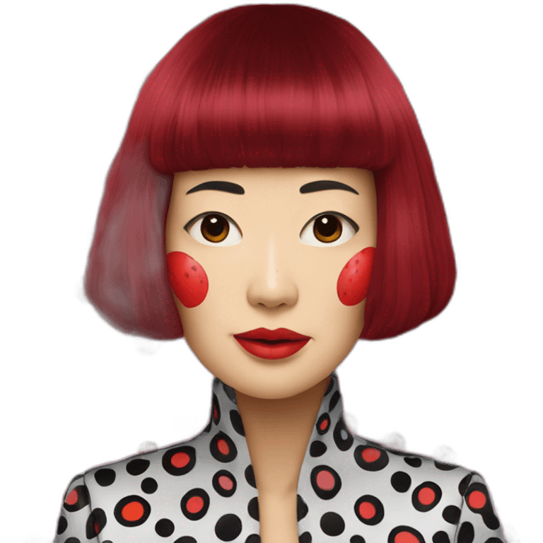 yayoi kusama emoji