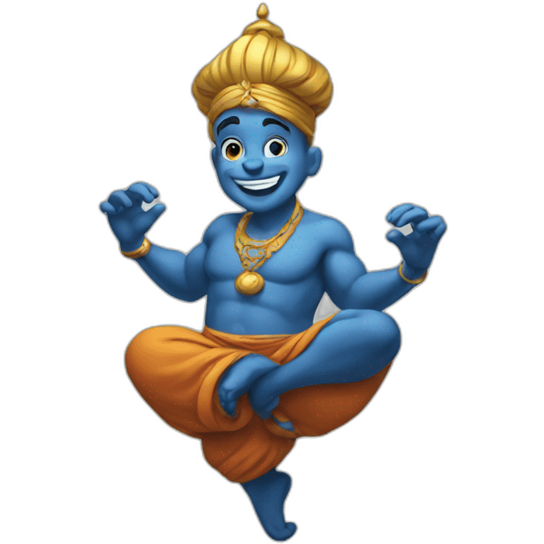 genie holding emoji