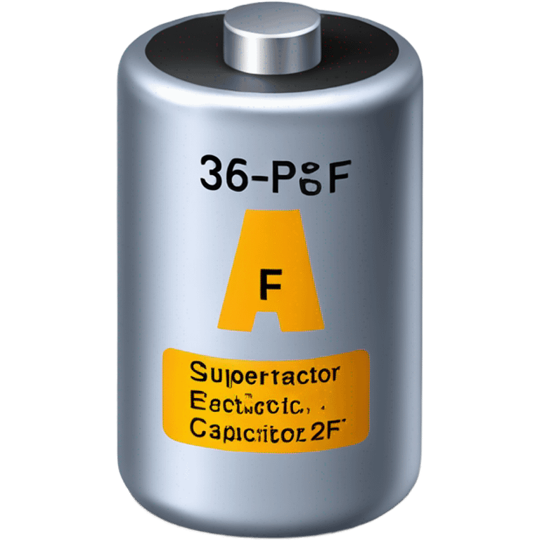 electrolytic super capacitor 3F emoji