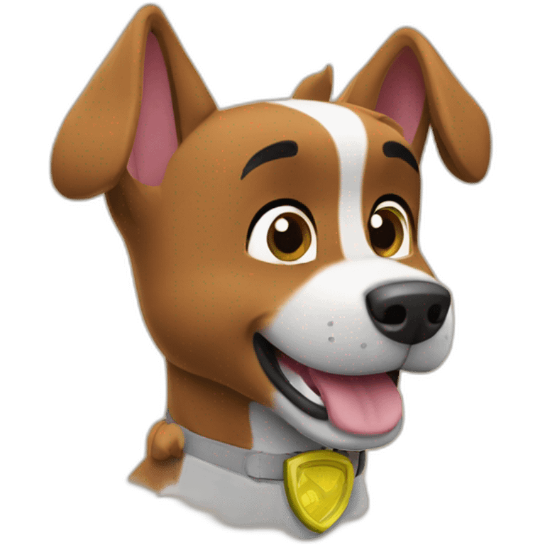 Chase paw patrol emoji