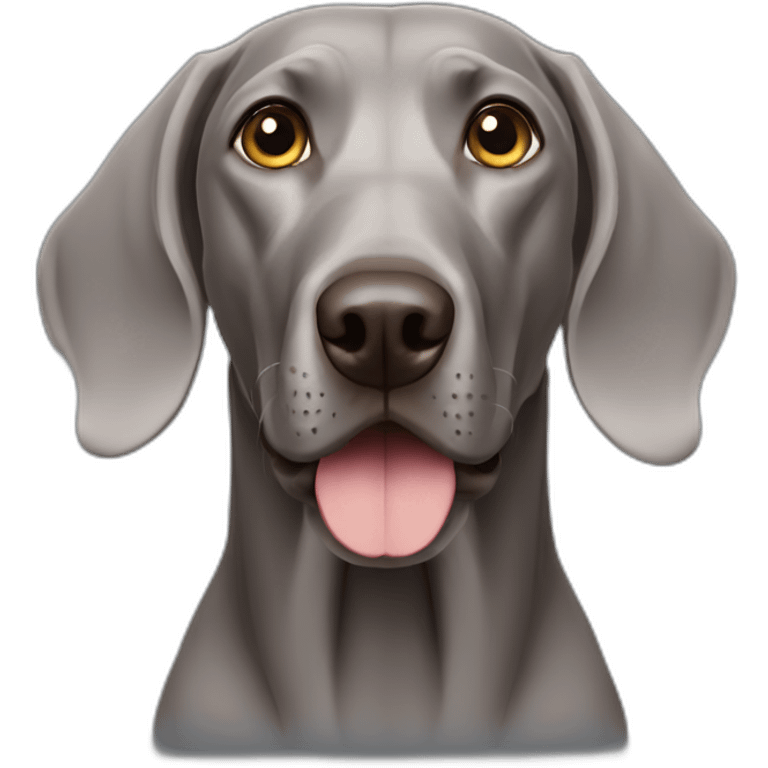 Weimaraner emoji