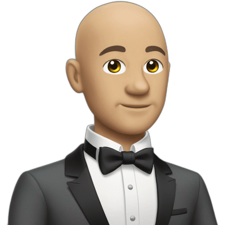 bald james bond emoji