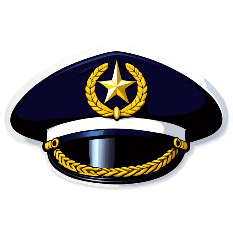 captain hat emoji