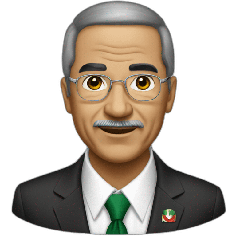 President of the Republic of Algeria  emoji