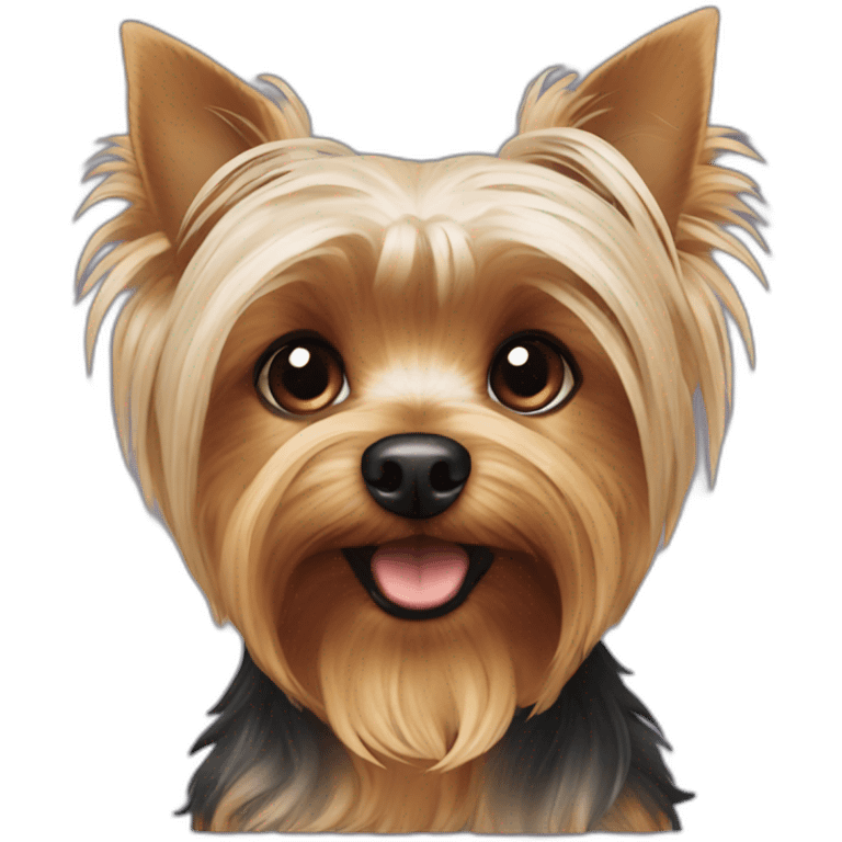 Chien yorkshire terrier  emoji