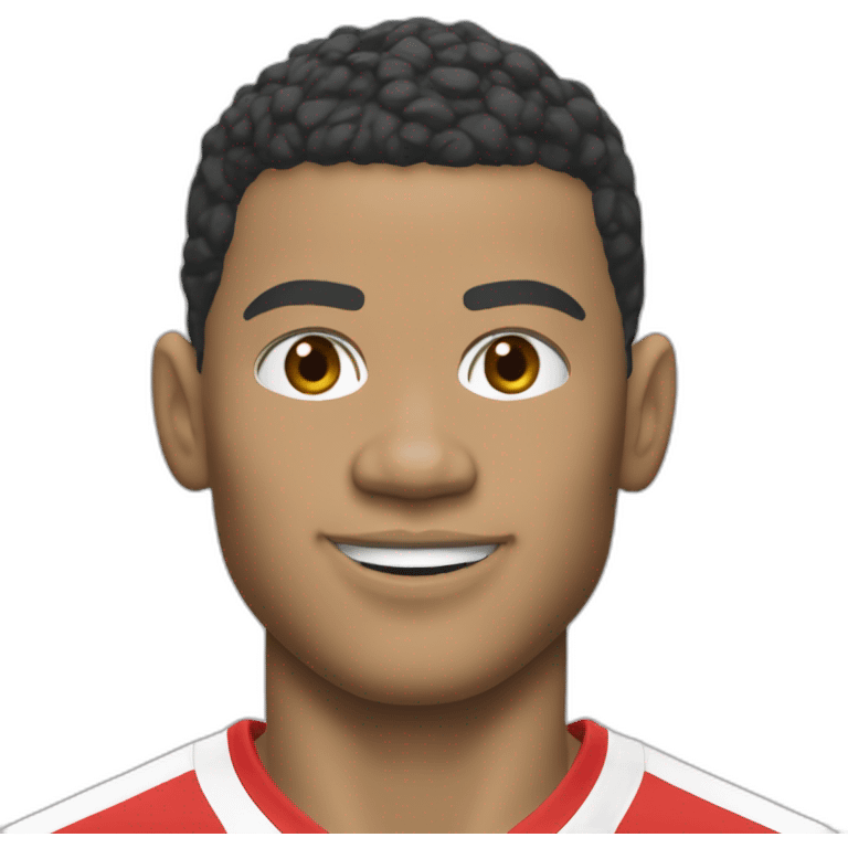 Kilian Mbappé maillot doré  emoji