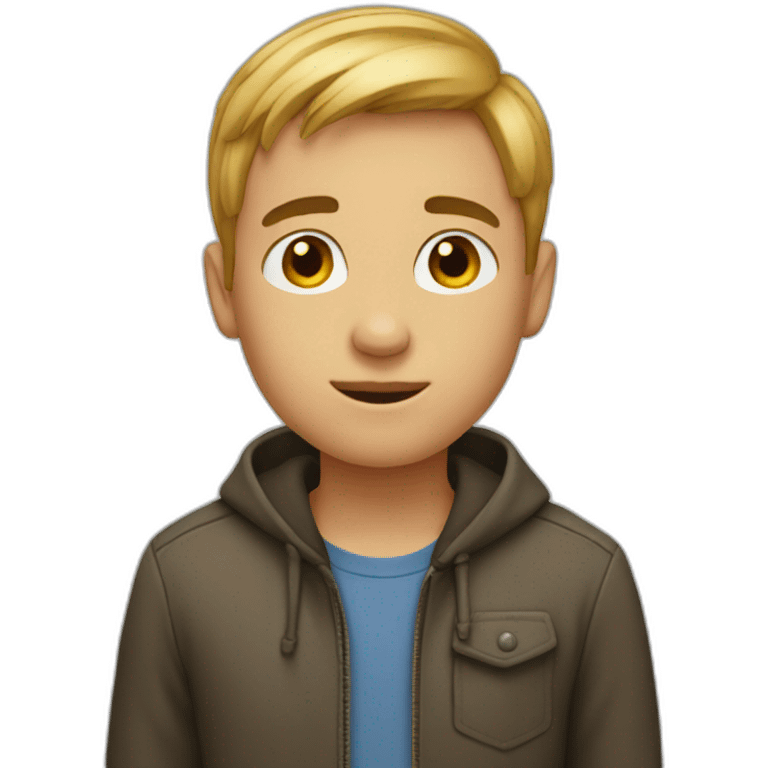 Boy-short-cut emoji