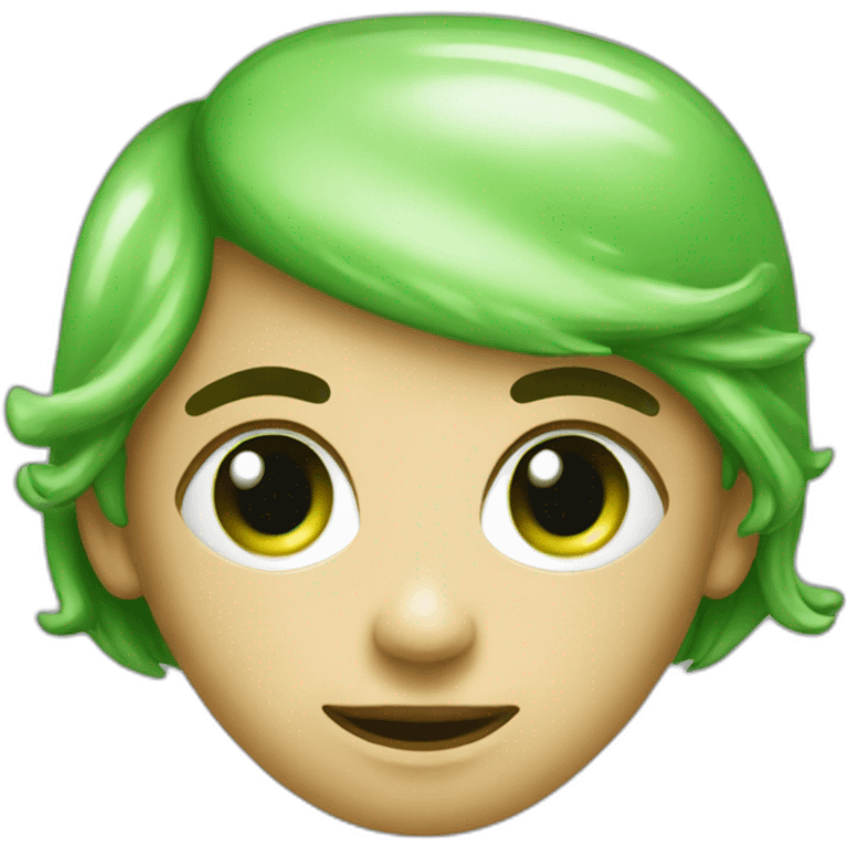 Extraterrestre green emoji