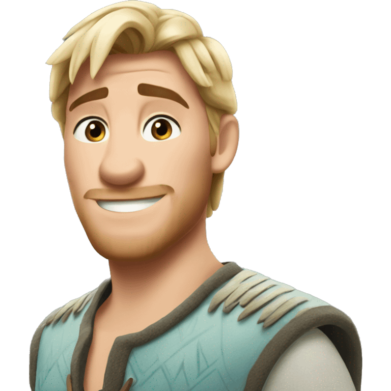 Kristoff from Frozen emoji