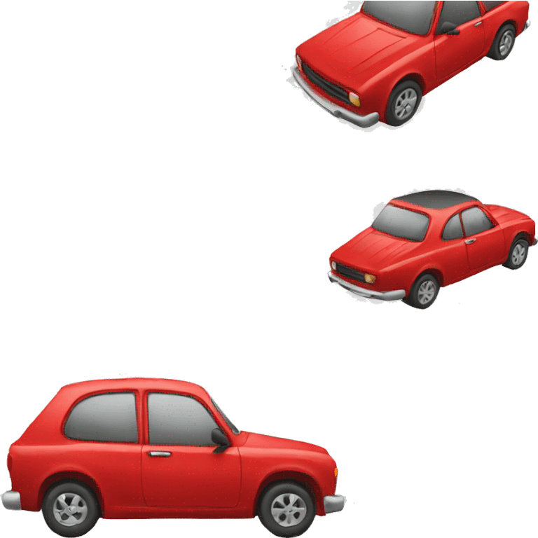 Red car emoji