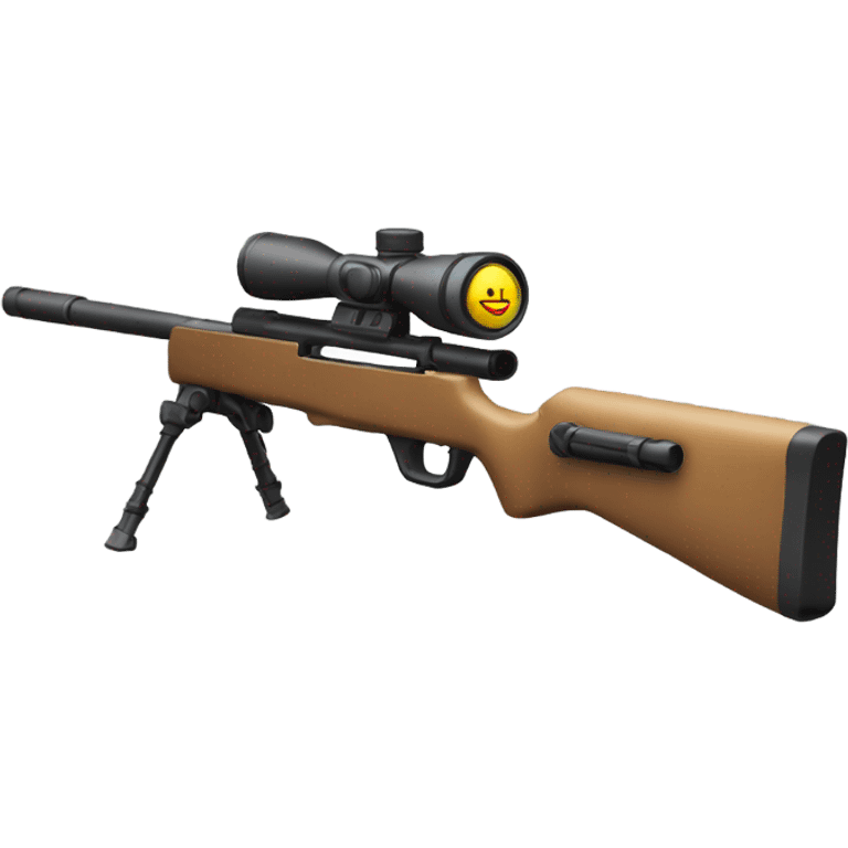 Toy sniper rifle  emoji