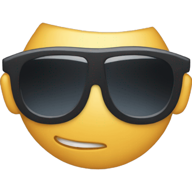  pulling down sunglasses in suspicion  emoji