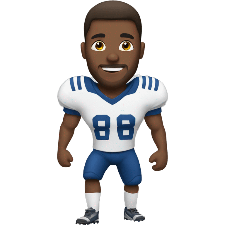 Make a Guy who is playing football emoji