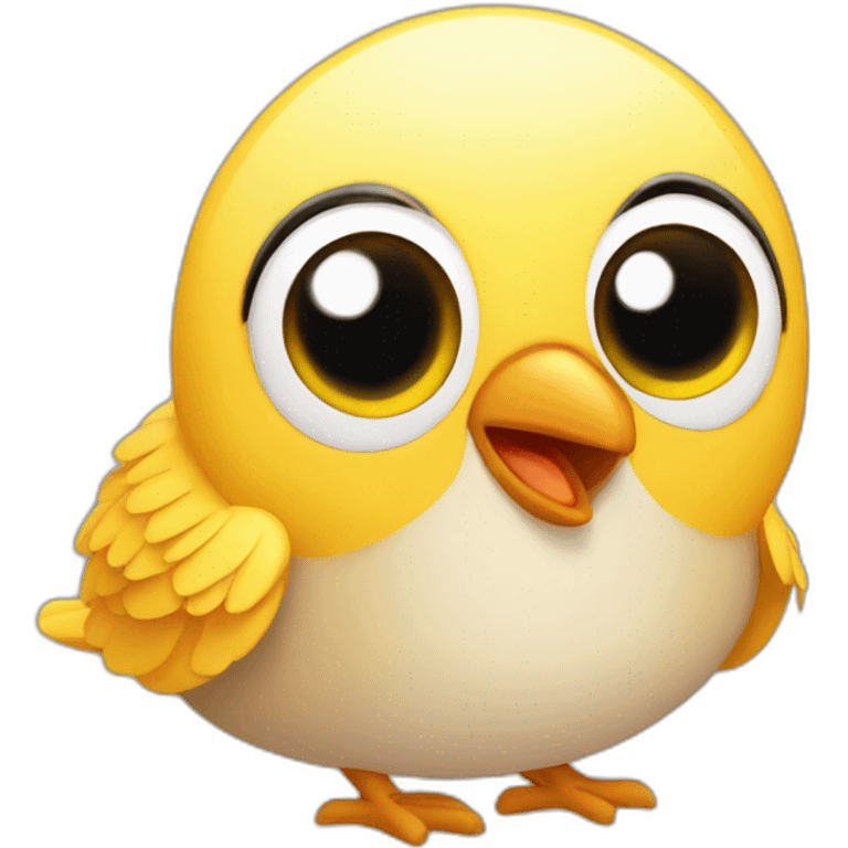 cute bird emoji