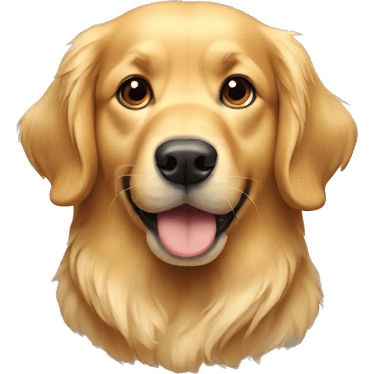 Golden retriever emoji