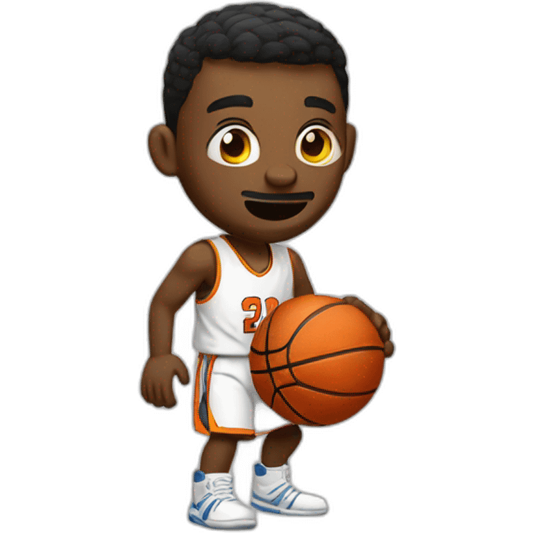 Basketball der lacht emoji