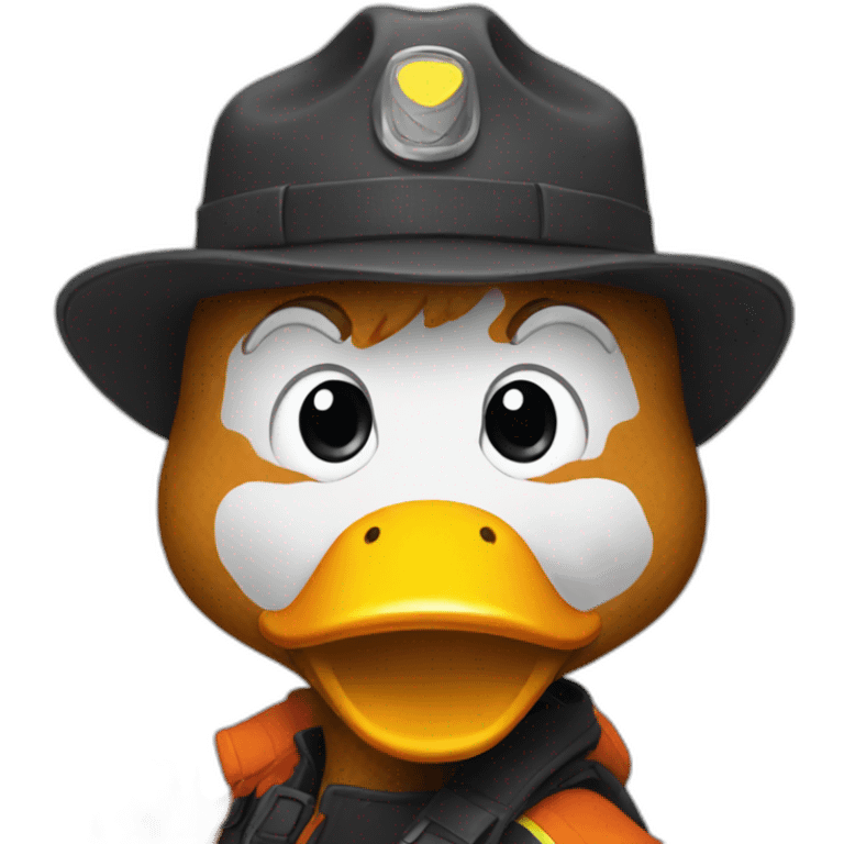 fire-duck emoji