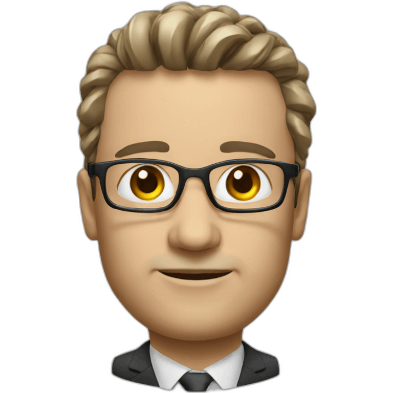 AI GENERATED CEO head emoji