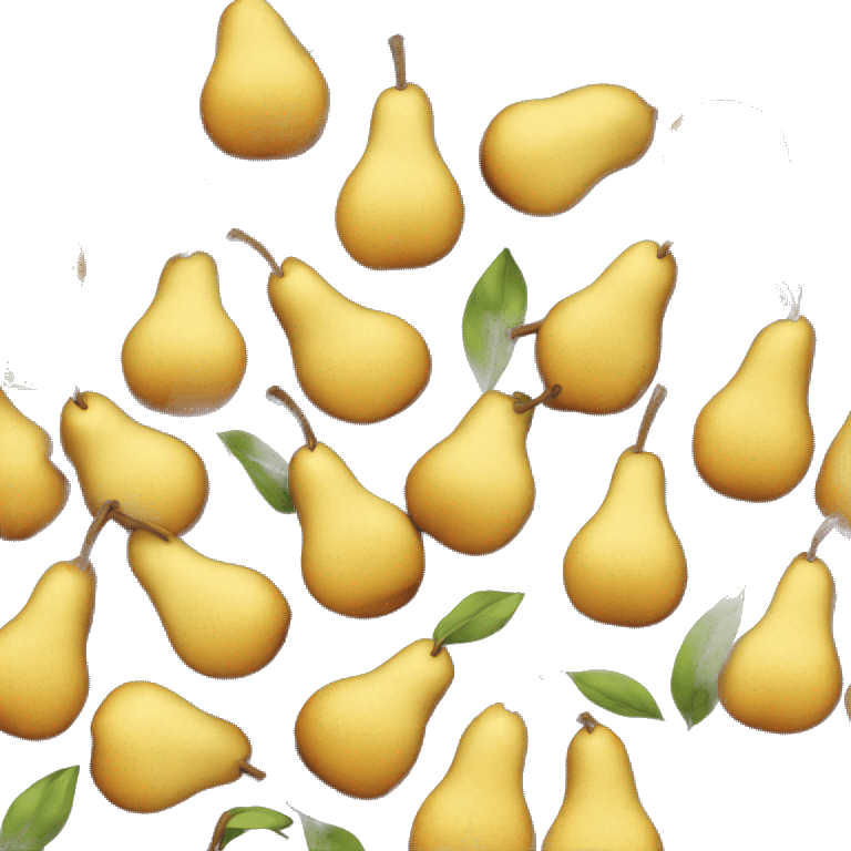 Baked pears emoji