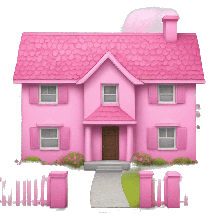 Pink home emoji