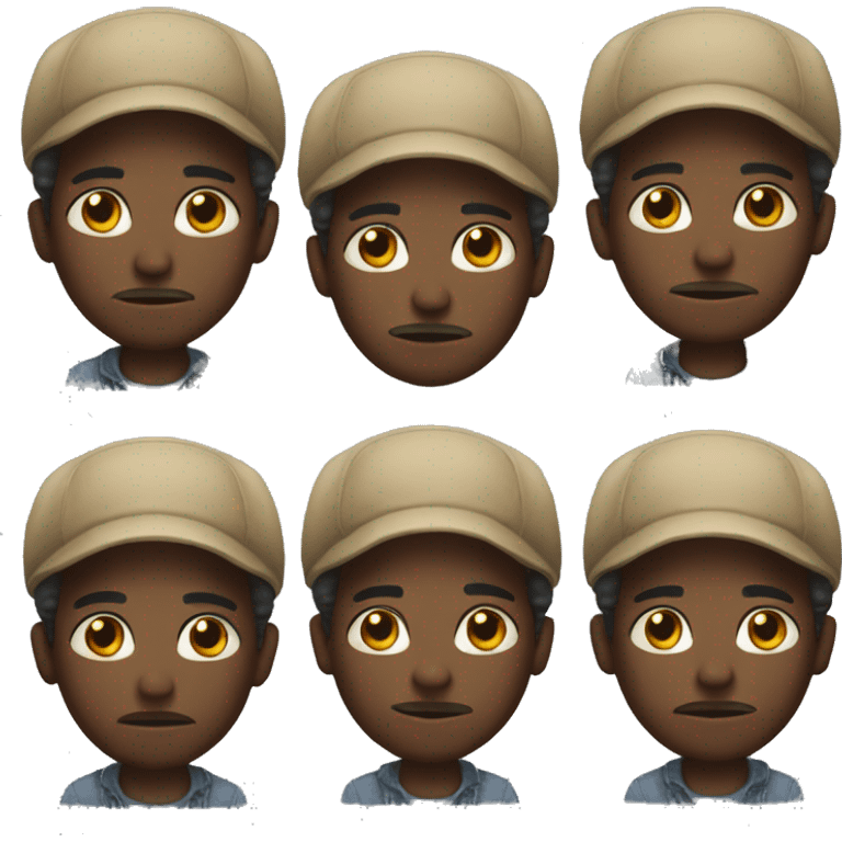 give me a black farmer that’s sad emoji