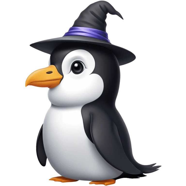 Wizard penguin  emoji