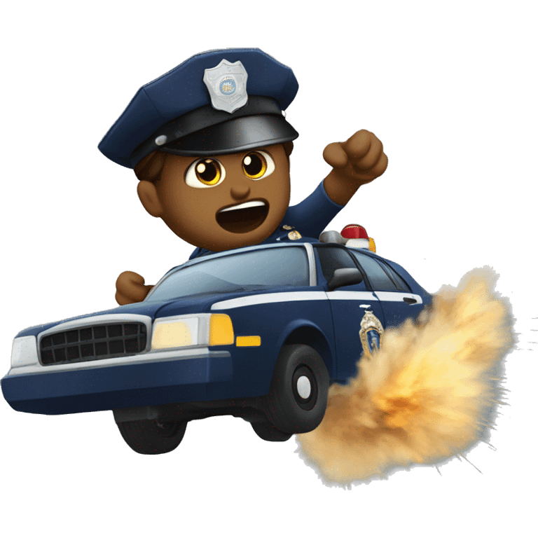 police chase emoji