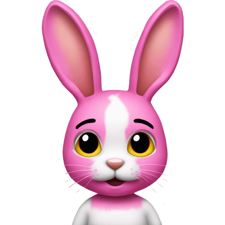 Bad bunny pink emoji