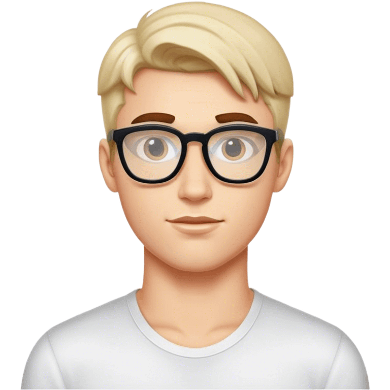  sexy nerd guy emoji