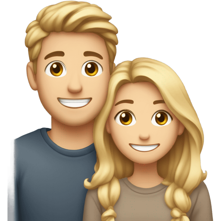 Girlfriend and boyfriend  emoji