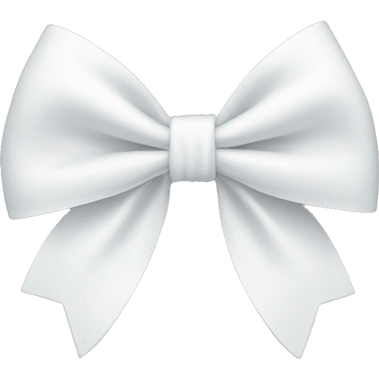 White Bow  emoji