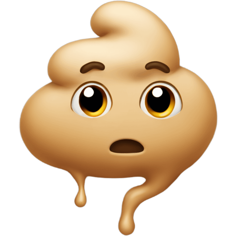 Cute poop  emoji