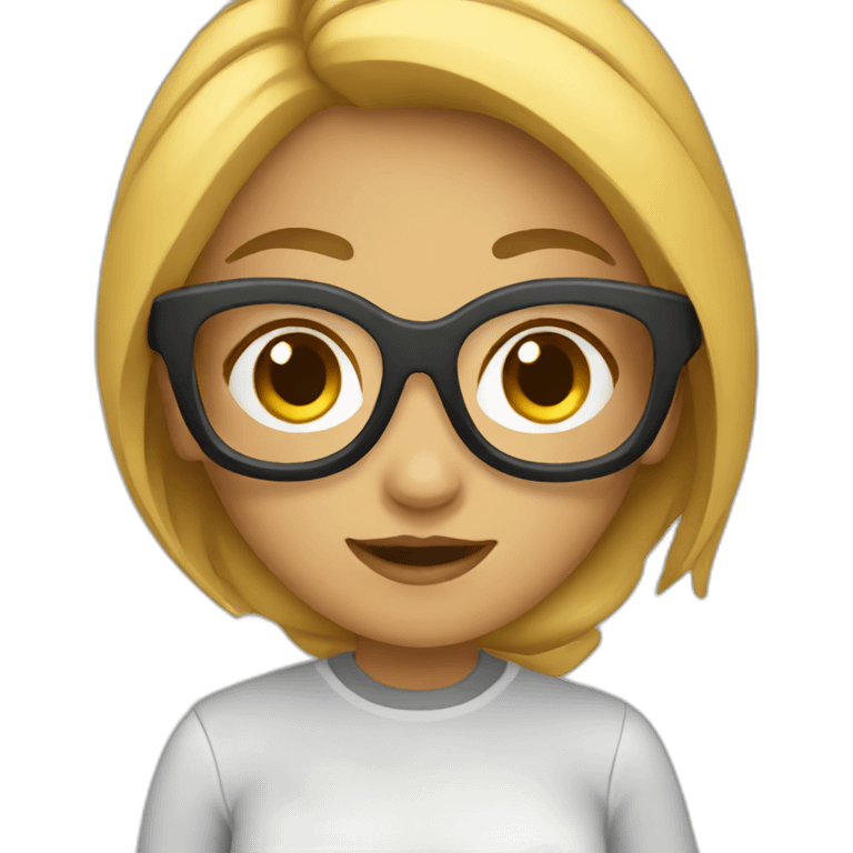 Tech company girl emoji