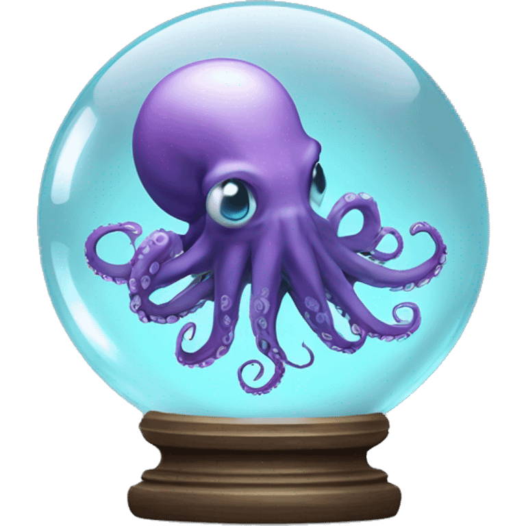 crystal ball with surgical octopus emoji