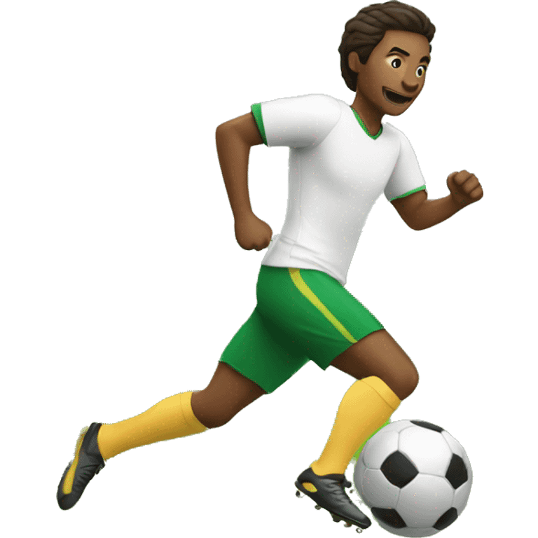 soccer player running emoji