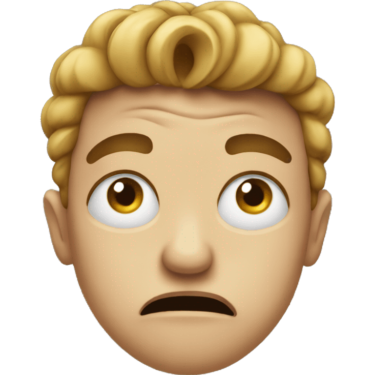 disgusted and disappointed  emoji