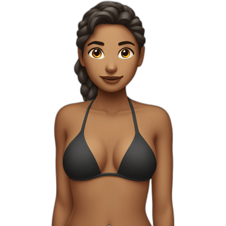 Bikini girl emoji