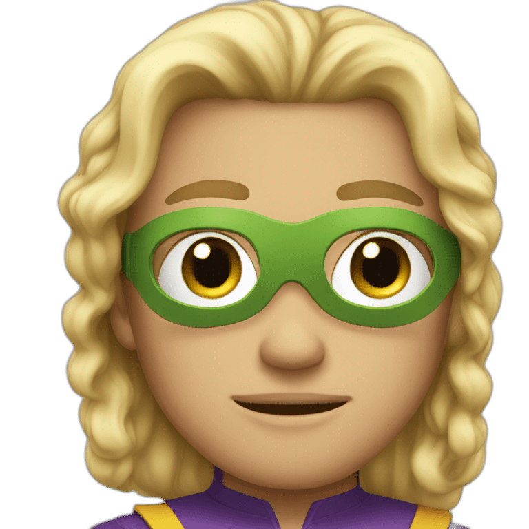 Super hero emoji