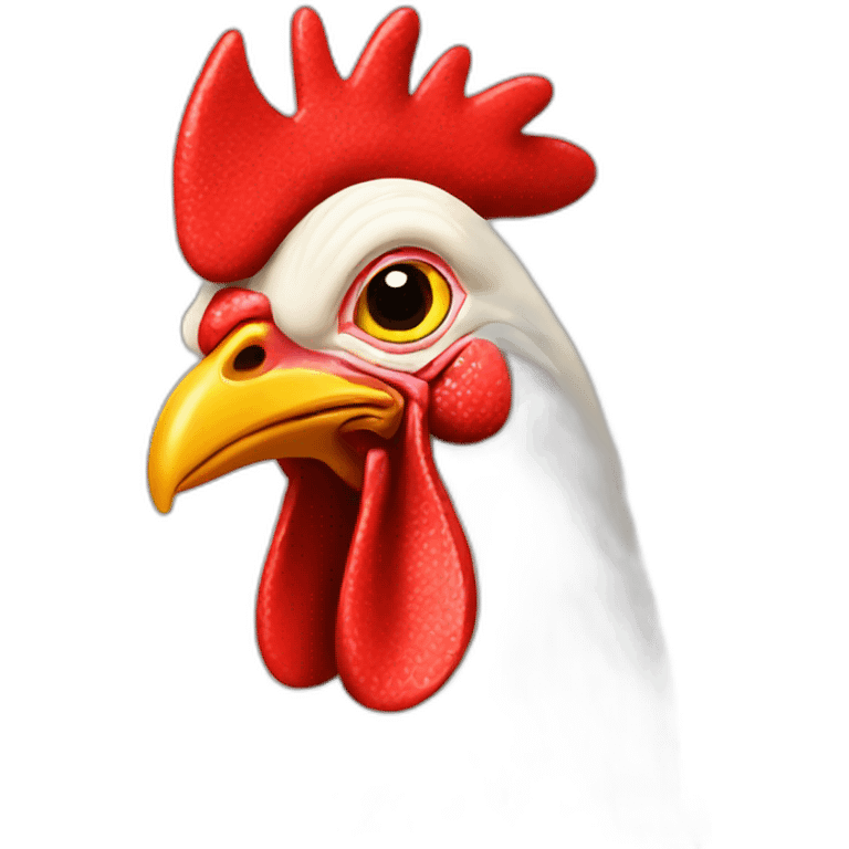 Poulet cheval emoji