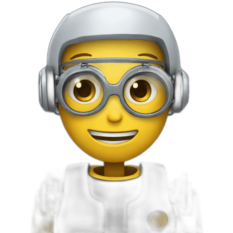 robot as a teacher emoji