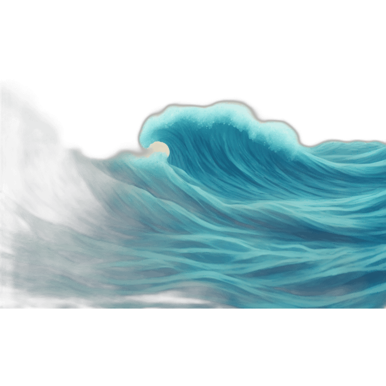 ocean blue waves emoji