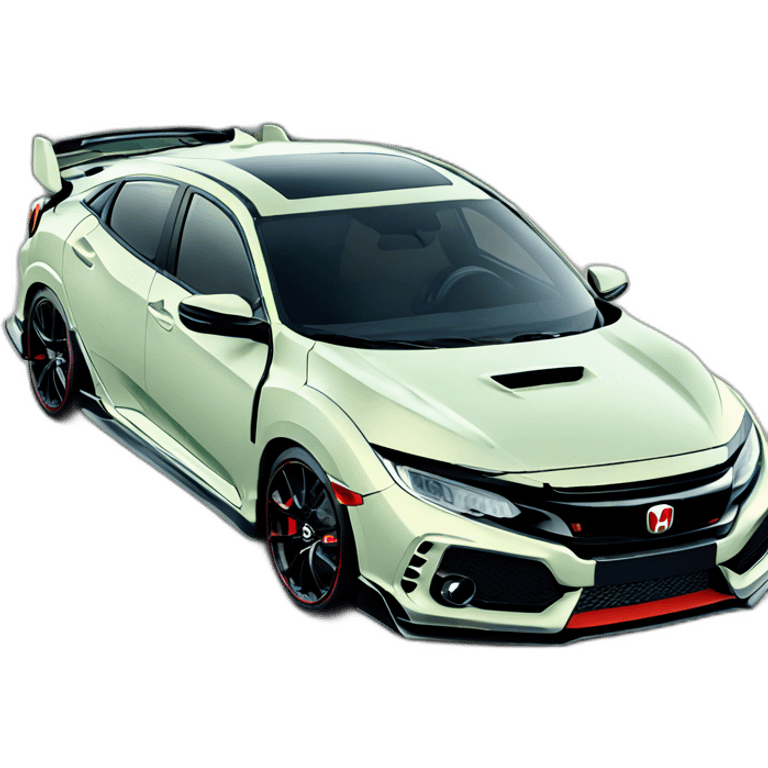 2018 honda civic type-r emoji