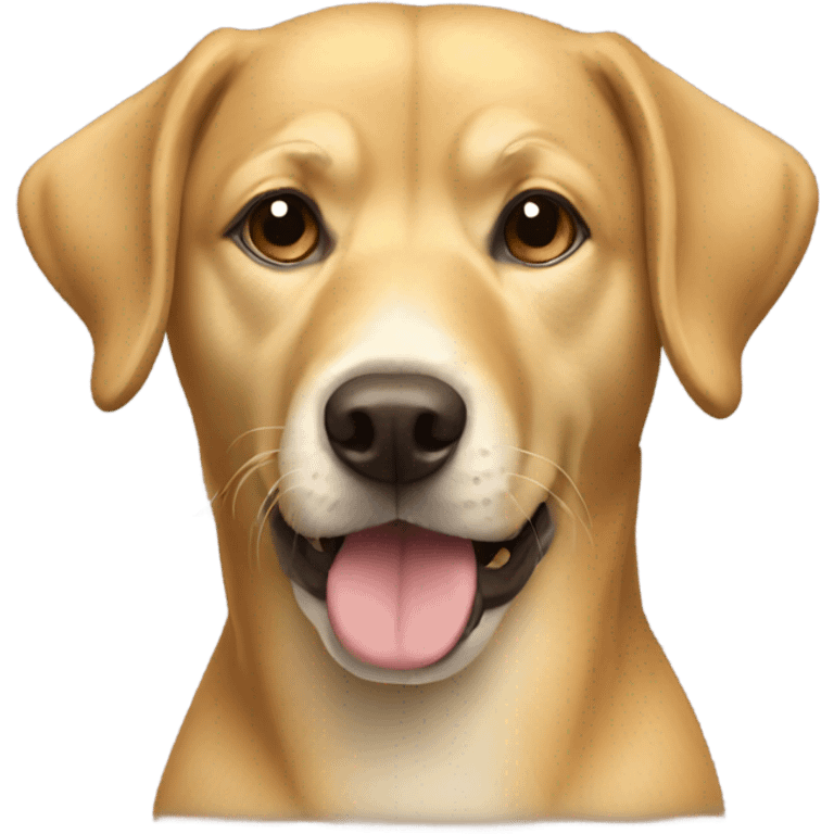 Golden wertrever dog emoji