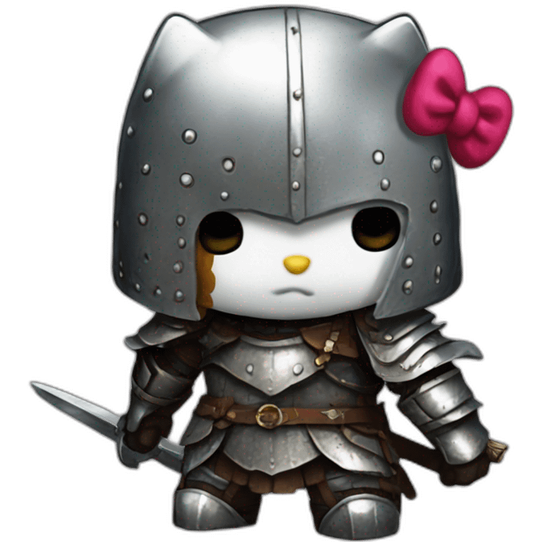 hello kitty dark souls emoji