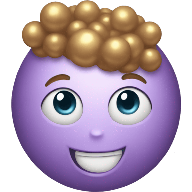 purple pearl emoji