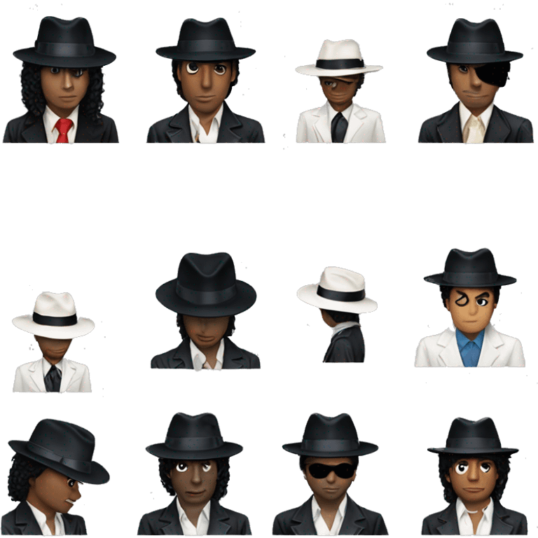 Michael Jackson smooth criminal  emoji